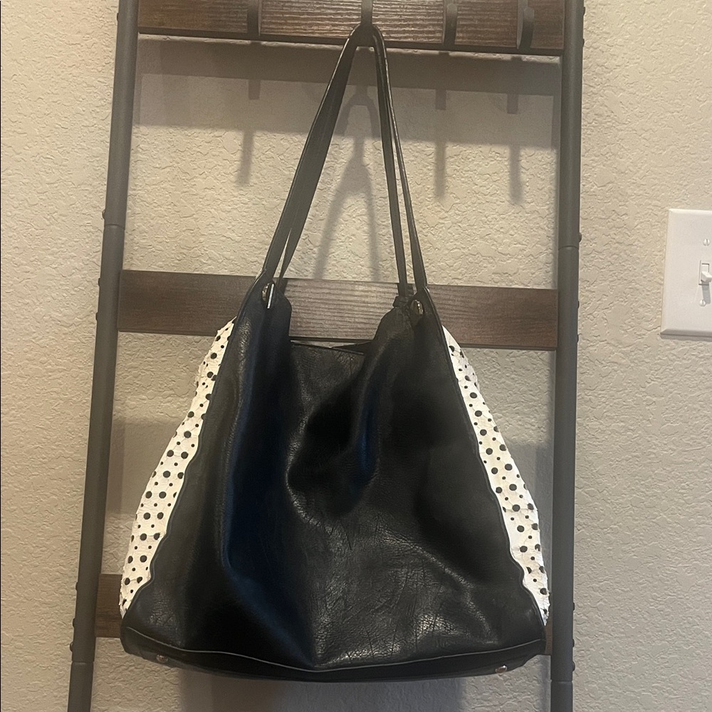 Black and White Women's Bag